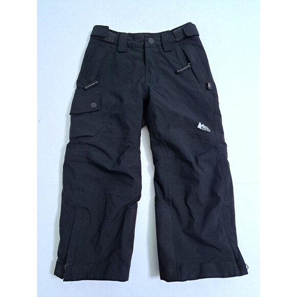 REI Other - REI Co-Op Kids XXS 4-5 Ski Snow Pants Waterproof Fleece Lined Black Winter